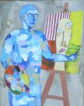 The Painter Painted (Blue)