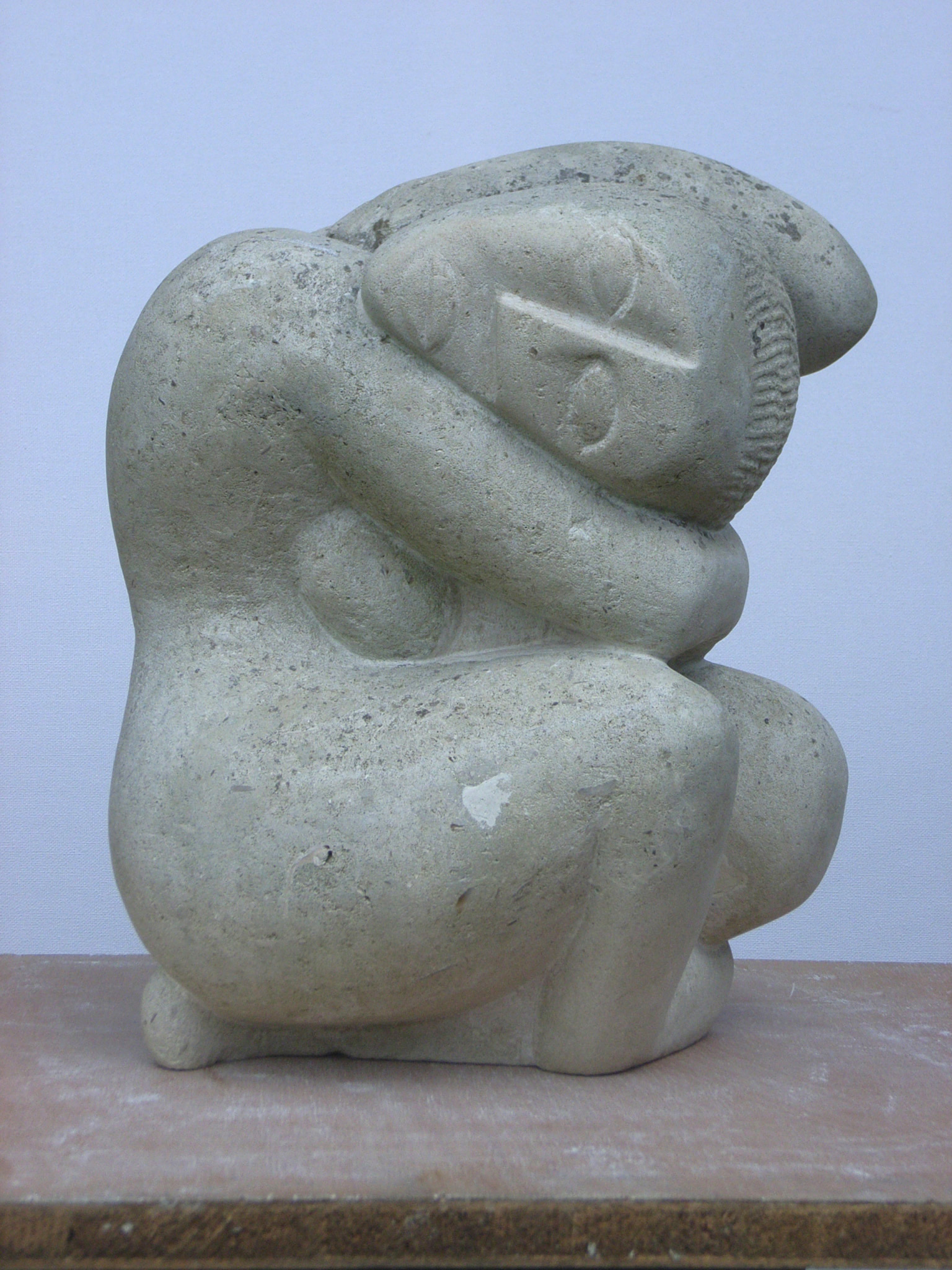Kneeling Woman