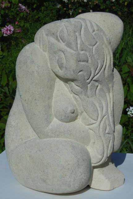 Kneeling Woman