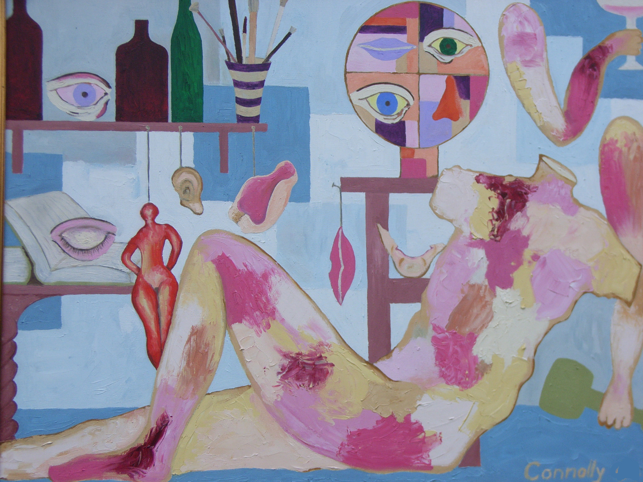 The Painter Painted (Pink)